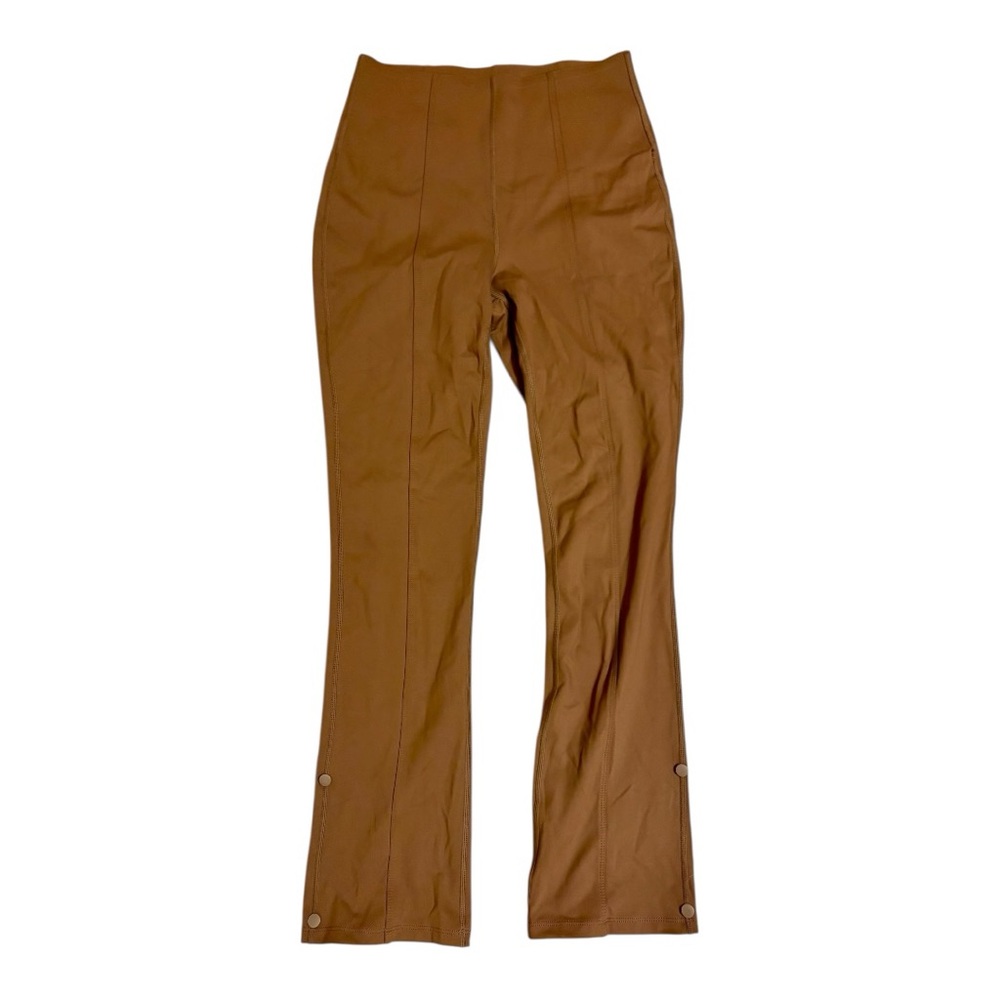 HALARA Brown Cropped Flare Leggings